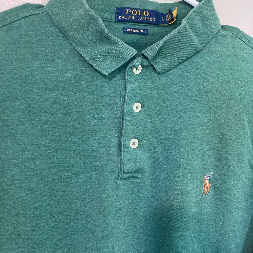 Polo by Ralph Lauren Men's Classic Forest Polo - Picture 3 of 4